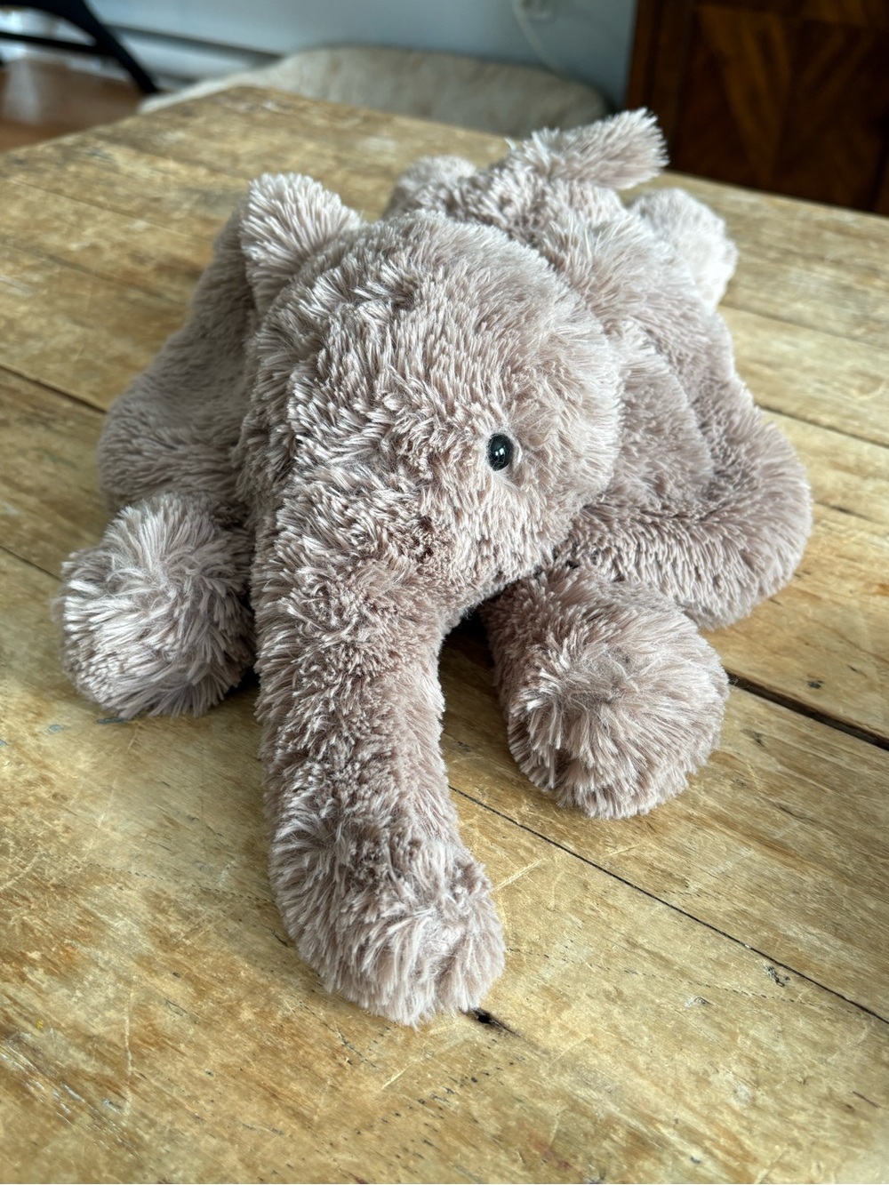 Authentic Jellycat Smudge Elephant Medium Plush